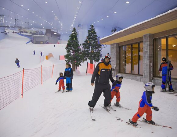 Explore the kid friendly attractions at ski Dubai