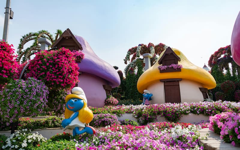 Dubai Miracle Garden family day out